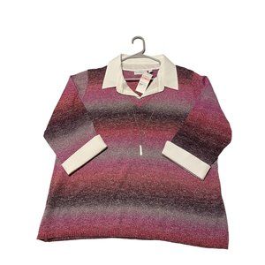 Kim Rogers Curvy Size 2x NWT Dress Shirt